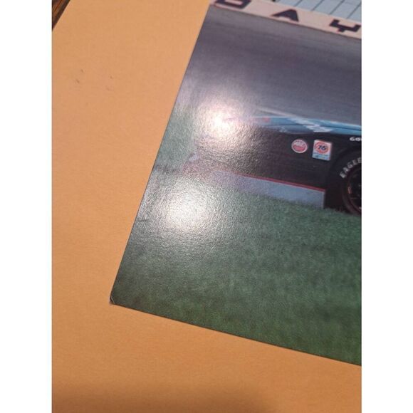 1990 Dale Earnhardt 6x9 Driver Card Daytona No. 3 Goodwrench NASCAR Racing - Picture 3 of 5